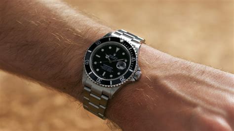 rolex 16610 on wrist|Rolex 16610 dimensions.